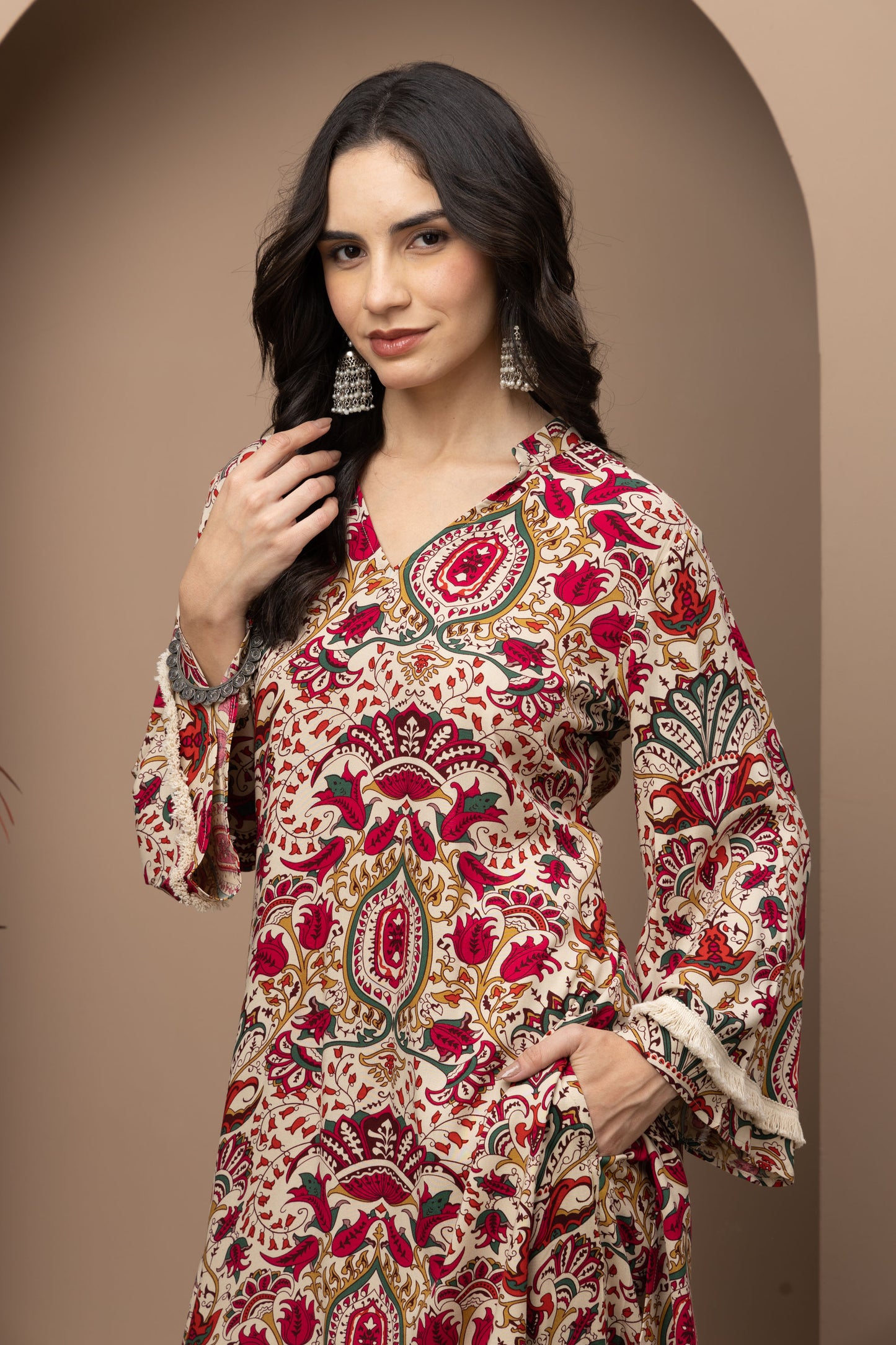Meera Printed Cotton Coord Set (Set of 2) Elegant and Comfortable Casual Wear with Stylish Prints