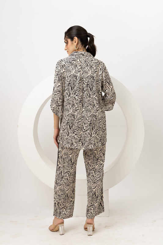 Haniya Printed Cotton Coord Set (Set of 2) Trendy and Comfortable Casual Wear with Vibrant Prints